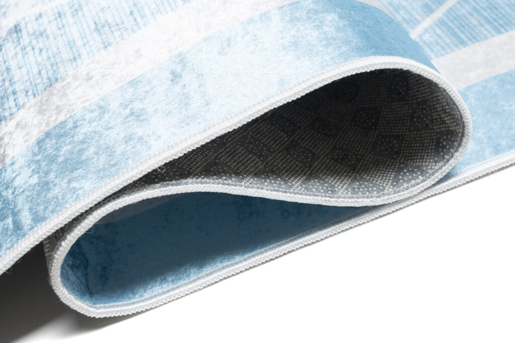 Tapis Emma Antidérapant Lavable Bleu Etoiles