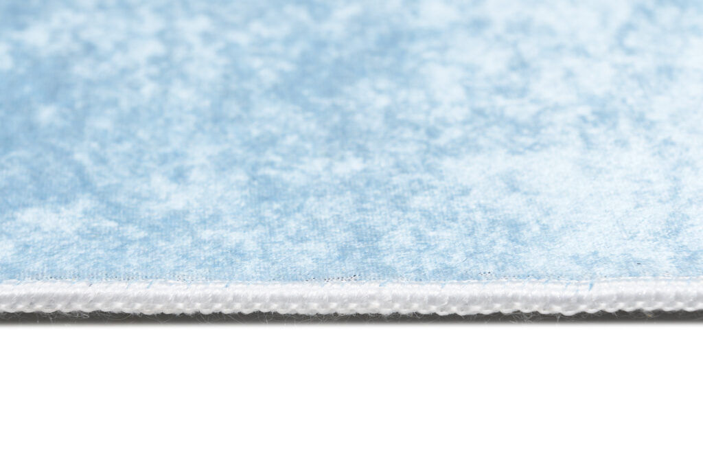 Tapis Emma Enfant Bleu Table de Multiplication