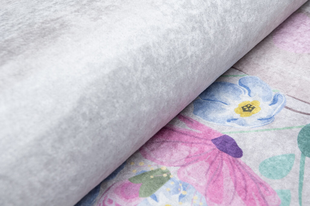 Tapis Emma Enfant Gris Ours Chat Antidérapant