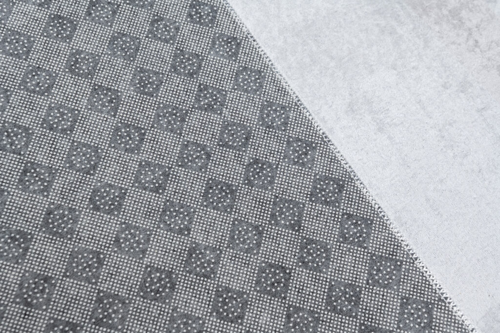 Tapis Emma Enfant Gris Ours Chat Antidérapant