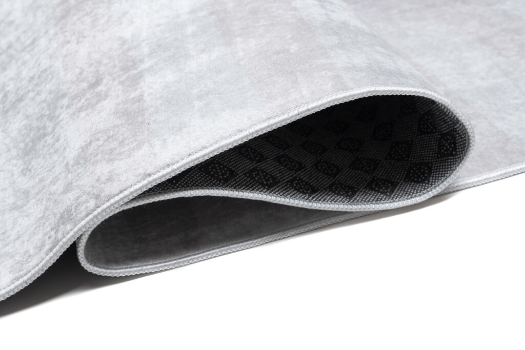 Tapis Emma Enfant Gris Ours Chat Antidérapant