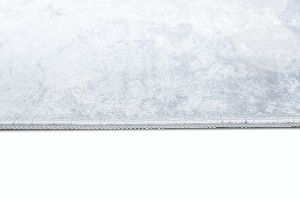Tapis Emma Enfant Bleu Gris Petit Prince Antidérapant