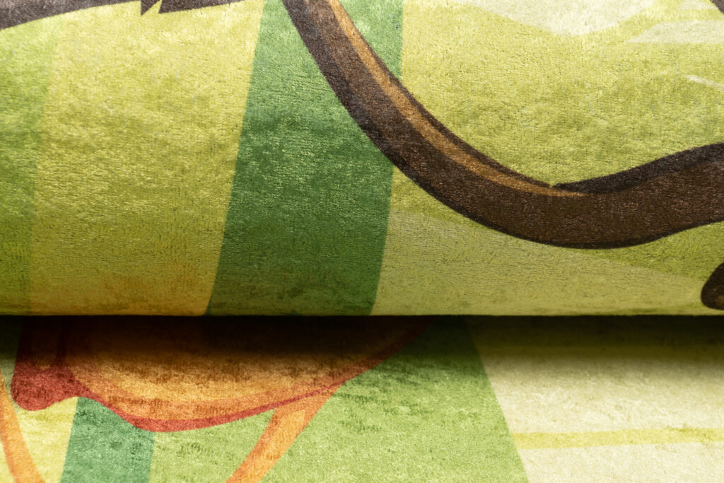 Tapis Emma Antidérapant Lavable Safari Jungle