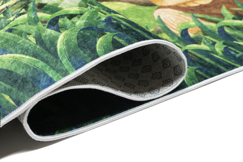 Tapis Emma Antidérapant Lavable Safari Prairie