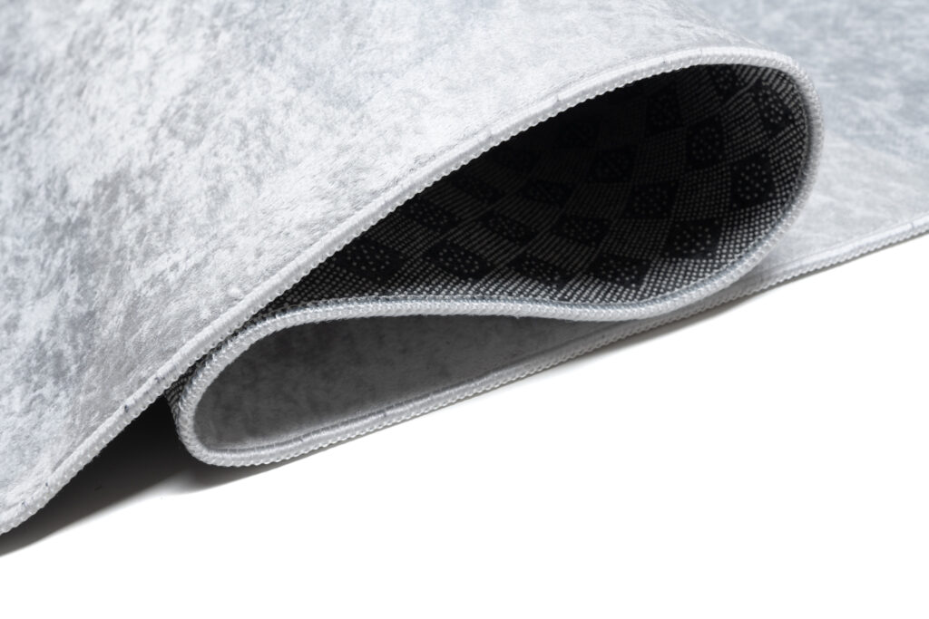 Tapis Emma Enfant Gris Licorne Antidérapant
