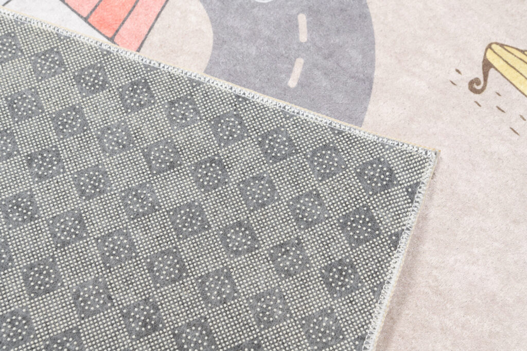 Tapis Emma Enfant Couleurs Pastels Ville