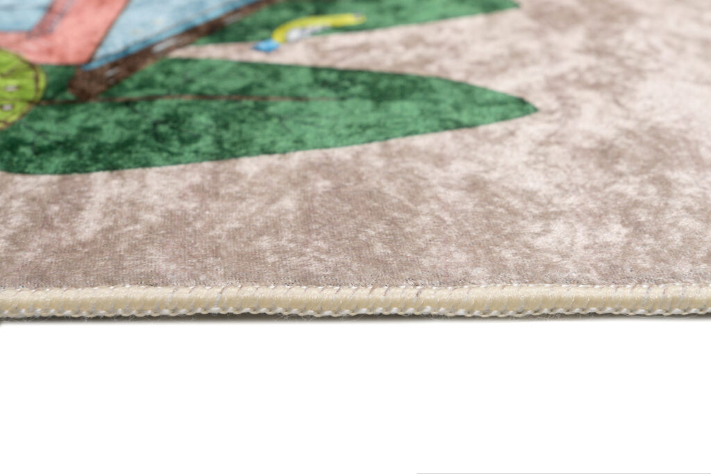 Tapis Emma Enfant Couleurs Pastels Ville