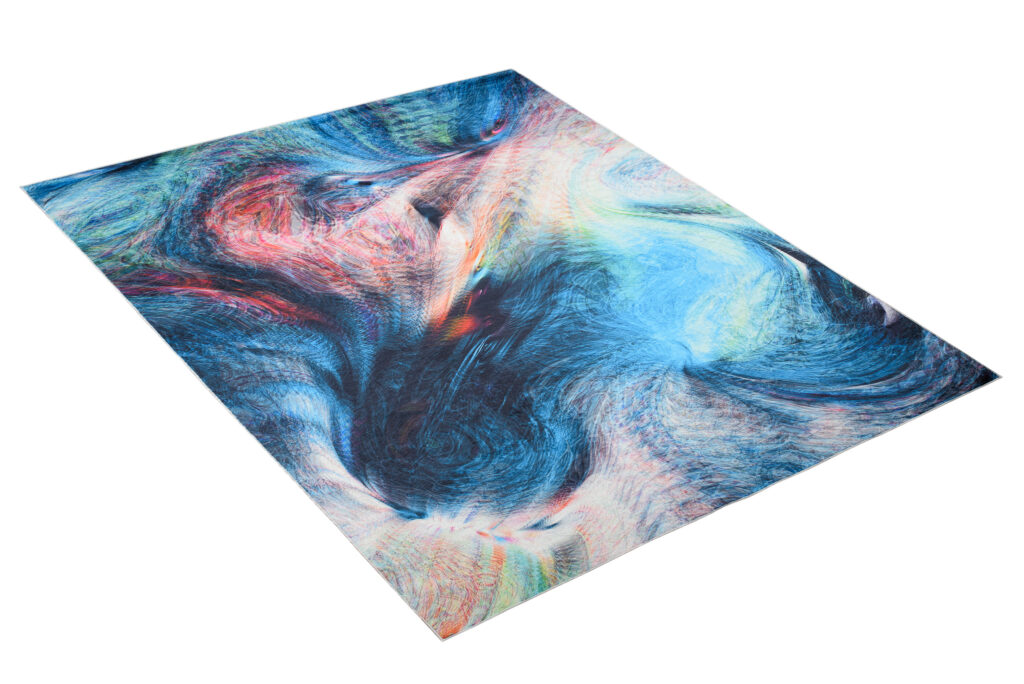 Tapis Toscana Abstrait Multicolore Antidérapant