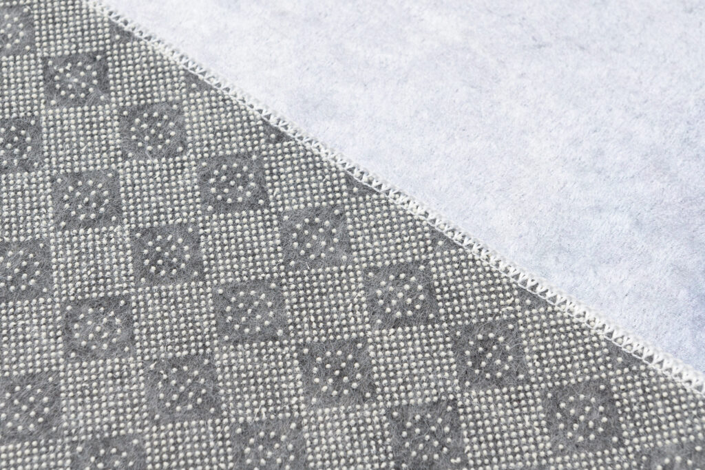Tapis Toscana Moderne Gris Or Abstrait