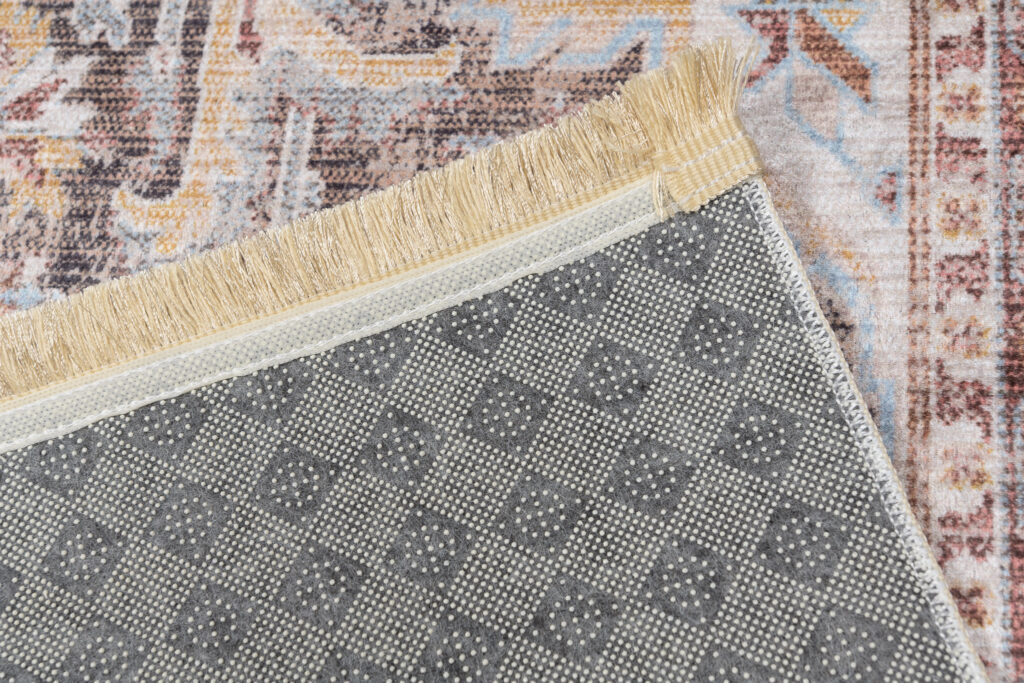 Tapis Victoria à Franges Classique Beige Crème