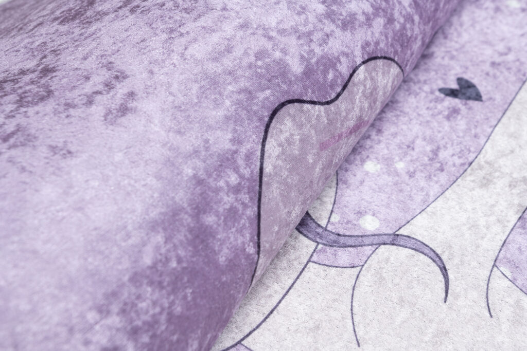 Tapis Emma Enfant Violet Ballerine Antidérapant
