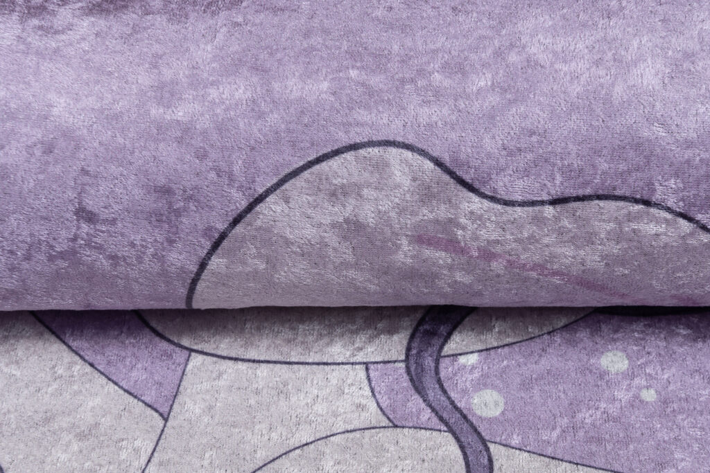 Tapis Emma Enfant Violet Ballerine Antidérapant