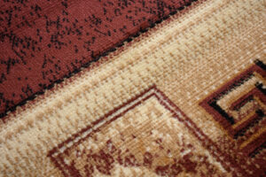 Tapis Atlas Marron Beige Classique Bordure