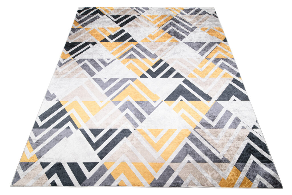 Tapis Toscana Multicolore Triangles Zigzag