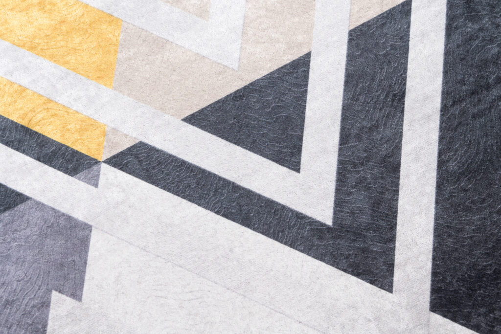 Tapis Toscana Multicolore Triangles Zigzag