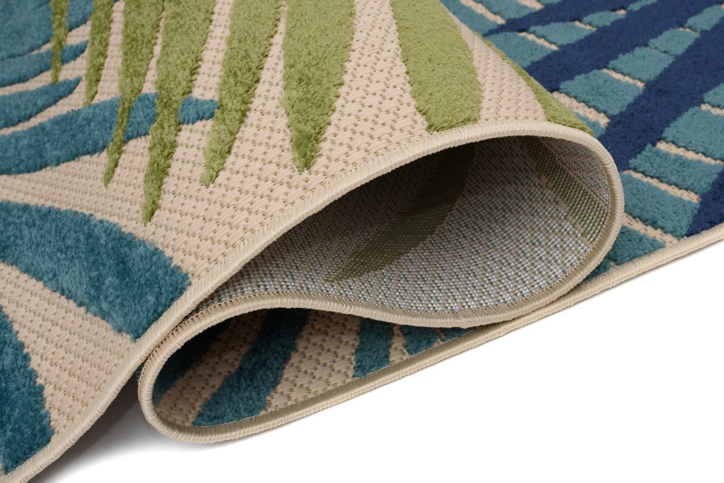 Tapis Extérieur Patio Multicolore Feuilles