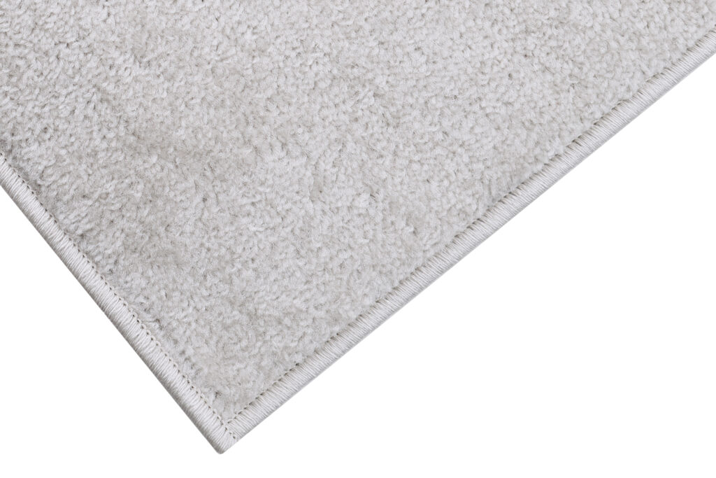 Tapis Lazur Gris Rose Carrés Enfants