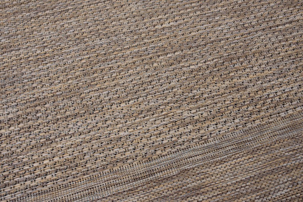 Tapis Melissa Marron Bordure Intérieur Extérieur