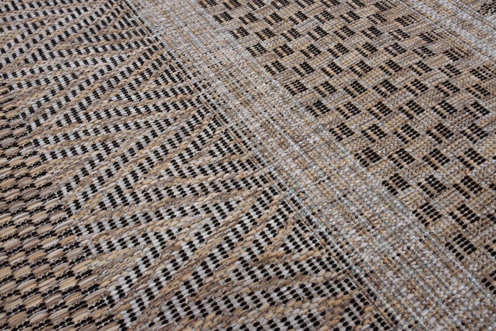 Tapis Melissa Marron Rayé Intérieur Extérieur