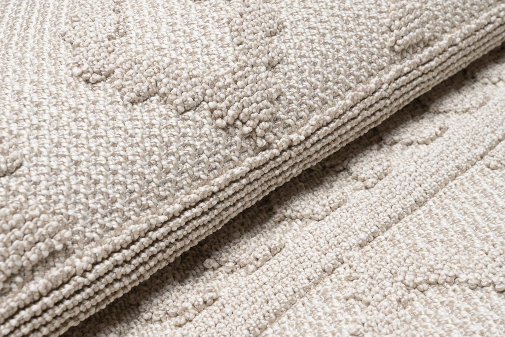 Tapis Timber Intérieur Extérieur Beige Ethnique Franges