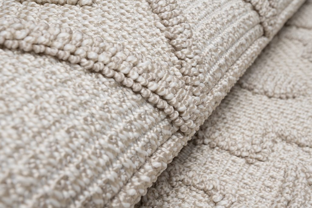 Tapis Timber Intérieur Extérieur Beige Marocain Franges
