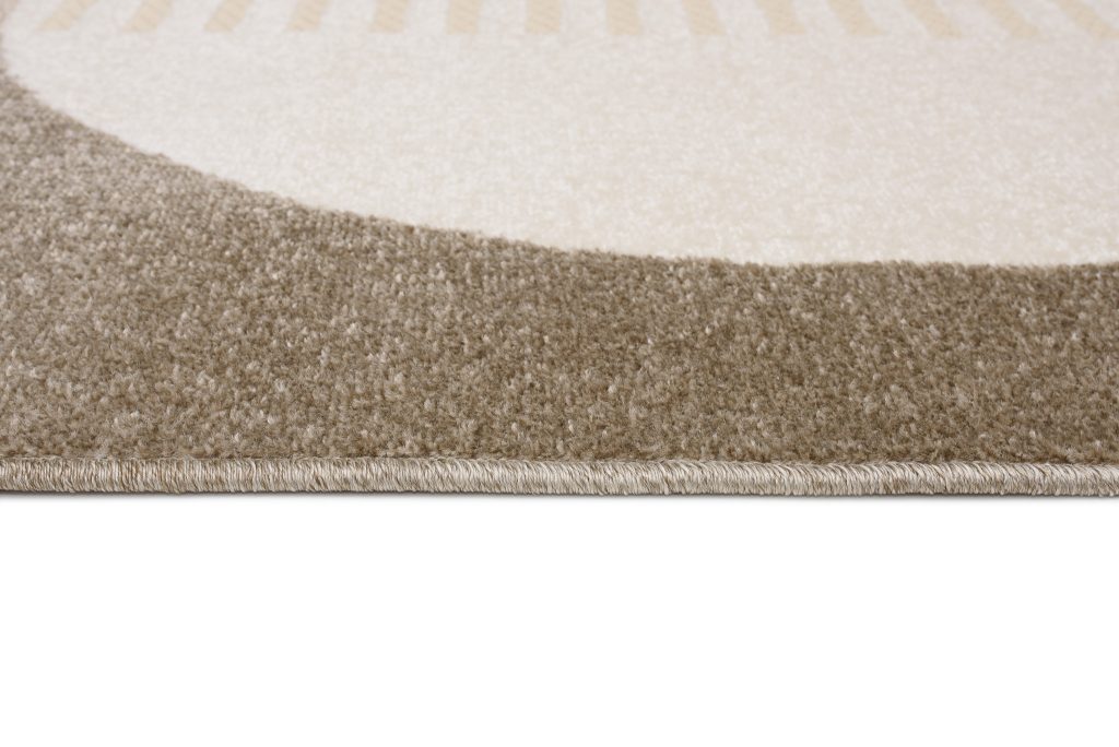 Tapis Extérieur Patio Crème Marron