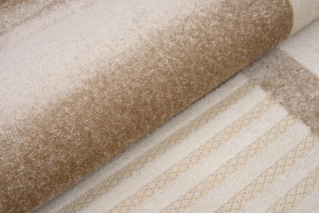 Tapis Extérieur Patio Crème Marron
