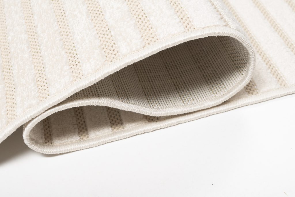 Tapis Extérieur Patio Crème Géométrique