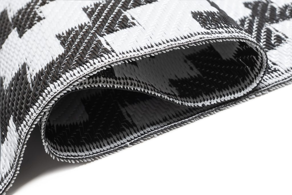 Tapis Ibiza Extérieur Réversible Imperméable Noir Blanc
