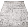 Tapis Hera Gris Foncé Crème Ornamental Effet 3D
