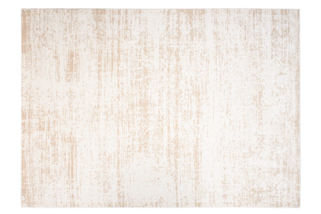 Tapis Hera Crème Beige Clair Ornamental Effet 3D