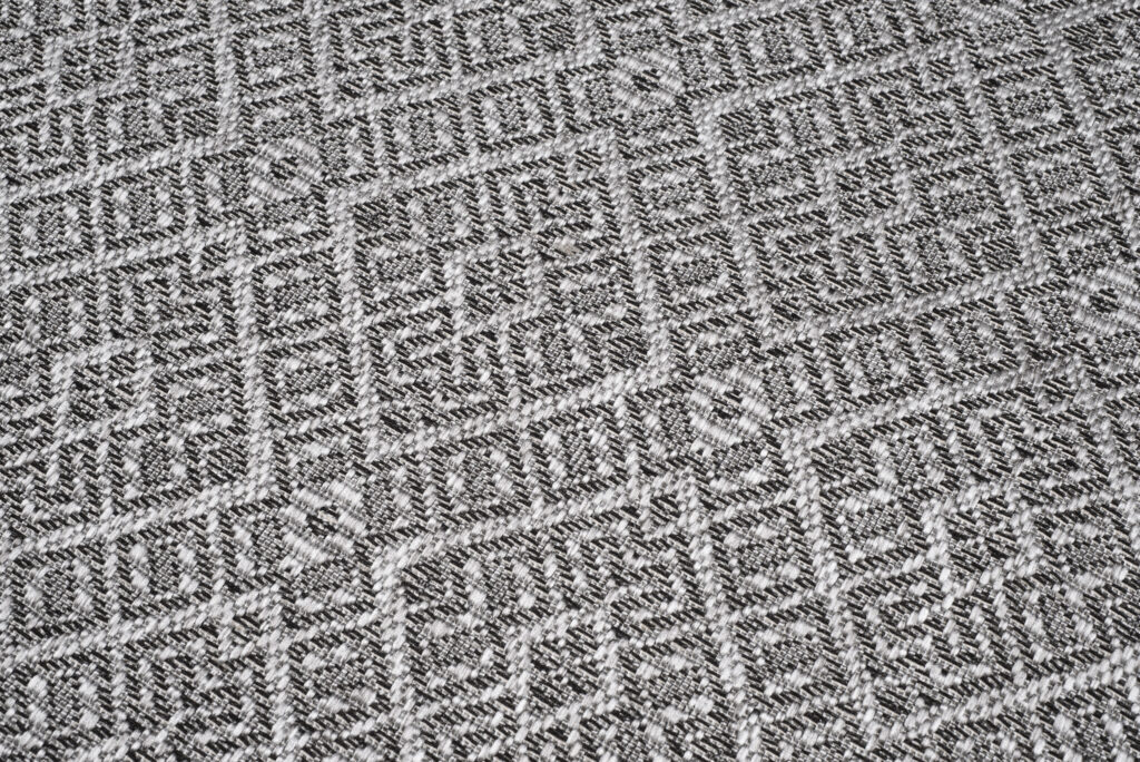 Tapis Capri Extérieur Intérieur Moderne Gris Marocainl Robuste Sisal