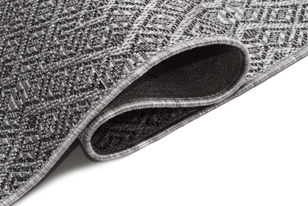 Tapis Capri Extérieur Intérieur Moderne Gris Marocainl Robuste Sisal