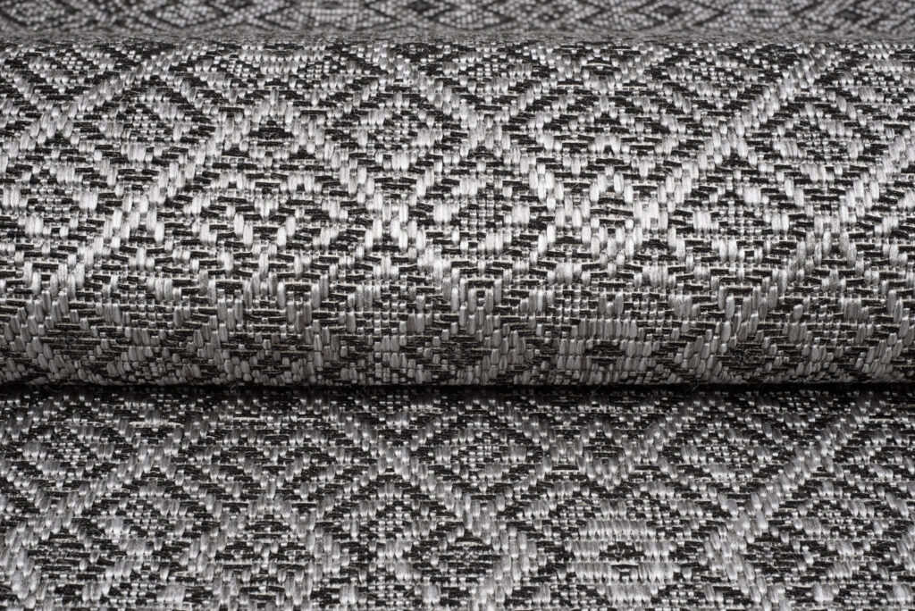 Tapis Capri Extérieur Intérieur Moderne Gris Marocainl Robuste Sisal