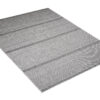 Tapis Capri Extérieur Intérieur Moderne Gris Rayé Résistant Sisal