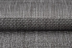 Tapis Capri Extérieur Intérieur Moderne Gris Rayé Résistant Sisal