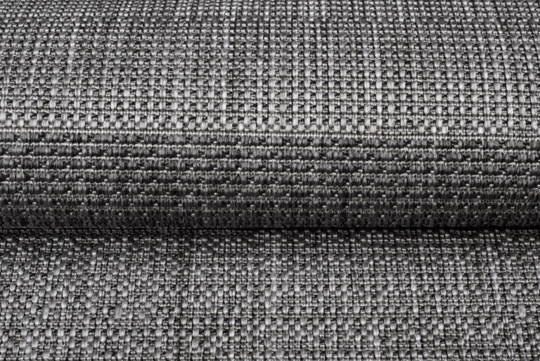 Tapis Capri Extérieur Intérieur Moderne Gris Rayé Résistant Sisal