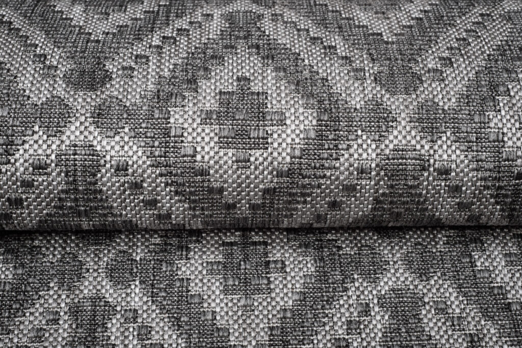 Tapis Capri Extérieur Intérieur Moderne Gris Marocain Résistant Sisal
