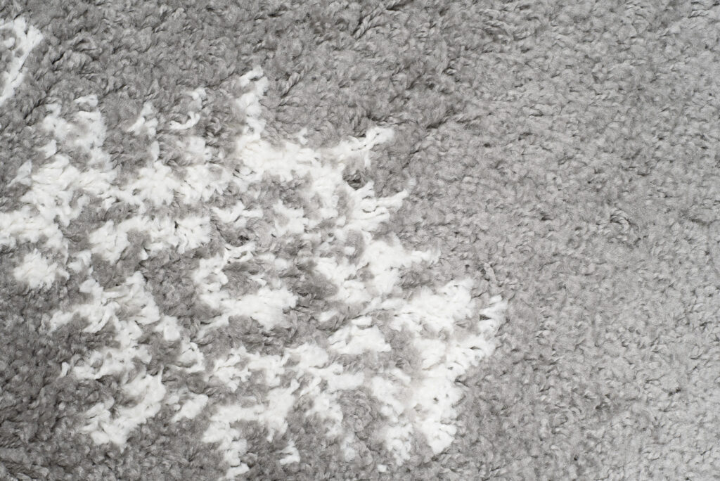 Carpet Runner Boho Shaggy Grey Cream Ethno Soft Fluffy Pile Fringes