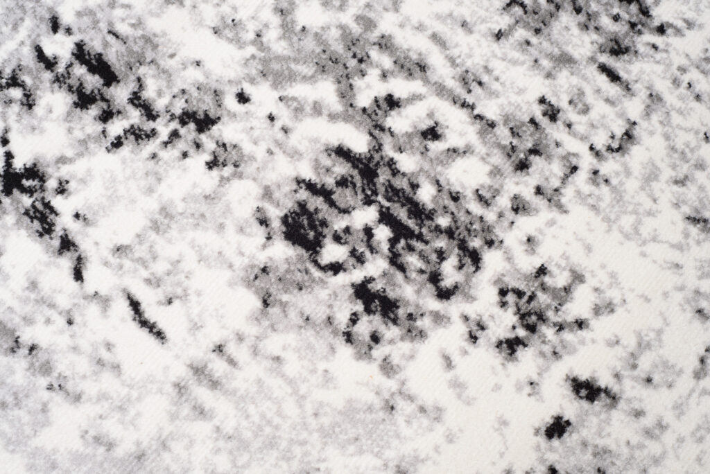 Tapis Juno Moderne Abstrait Tacheté Crème Gris Noir Doux Fin