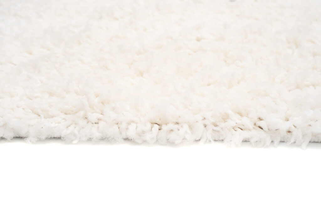 Tapis Boho à Franges Crème Ethnique Shaggy