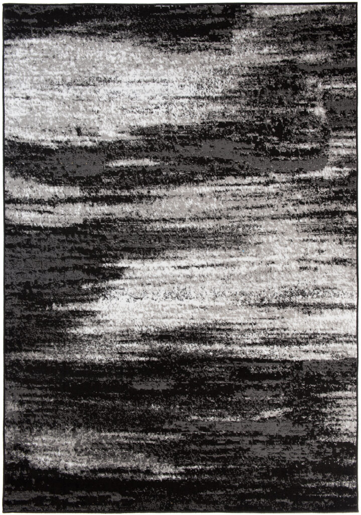 Tapis Maya Gris Abstrait
