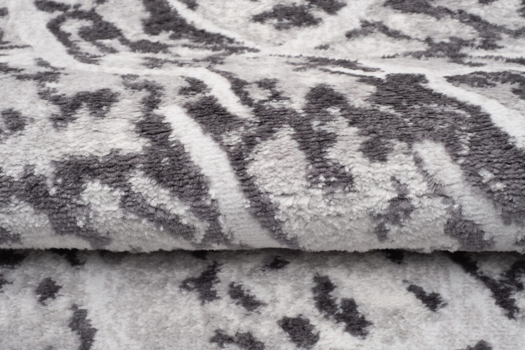 Tapis Sky Gris Foncé Moderne Bois