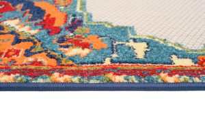 Tapis Extérieur Patio Multicolore Vintage