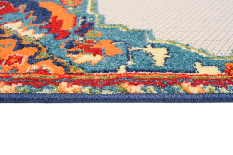 Tapis Extérieur Patio Multicolore Vintage