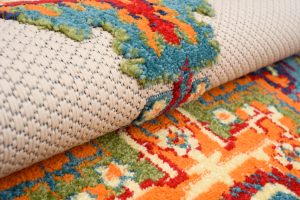 Tapis Extérieur Patio Multicolore Vintage