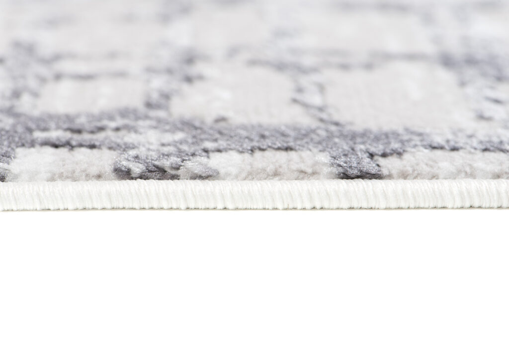 Tapis Sky Gris Moderne Carreaux