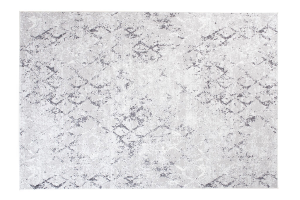Tapis Sky Gris Géométrique Losanges