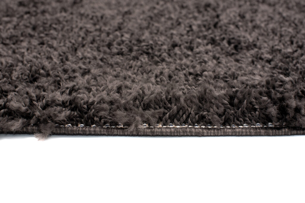 Tapis de Passage Essence Shaggy Uni Anthracite