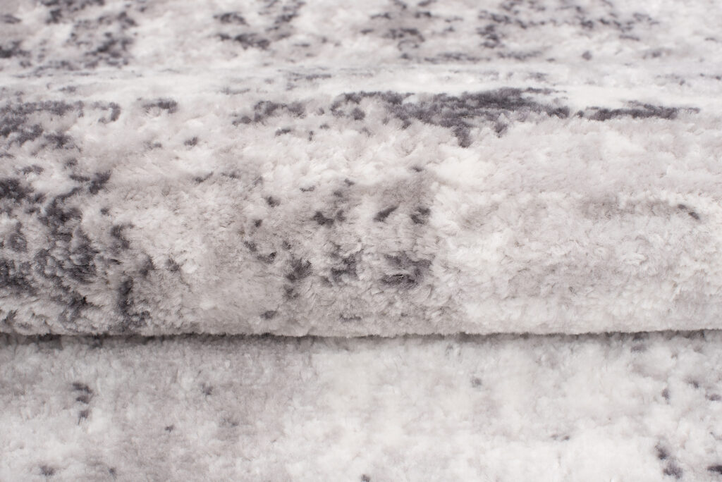 Tapis Sky Gris Abstrait Vintage Rayures
